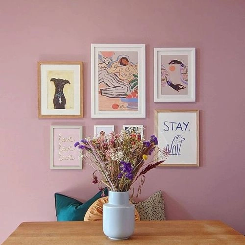 Photo of color Farrow and Ball 246 Cinder Rose