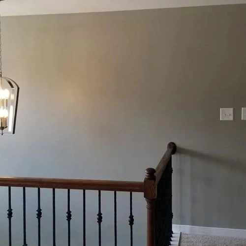 Photo of color Sherwin Williams SW 7644 Gateway Gray