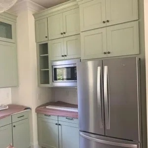 Photo of color Sherwin Williams SW 6177 Softened Green