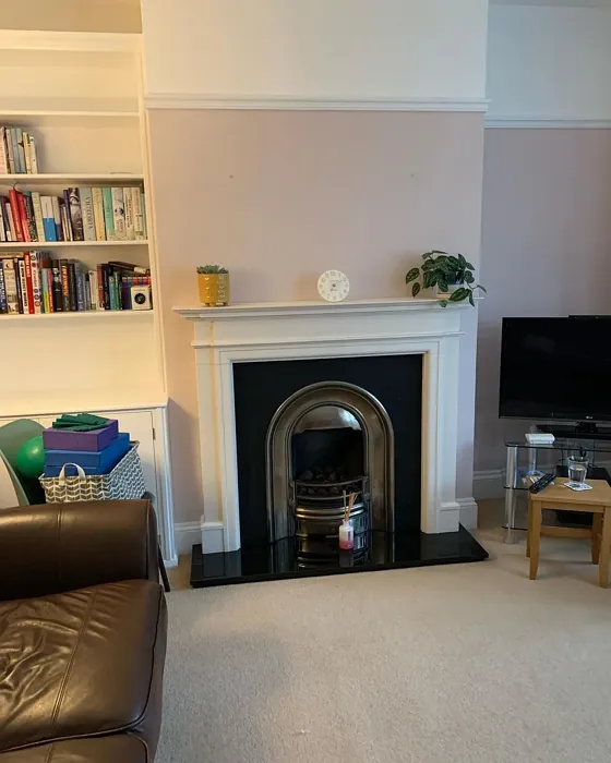 Calamine living room fireplace review
