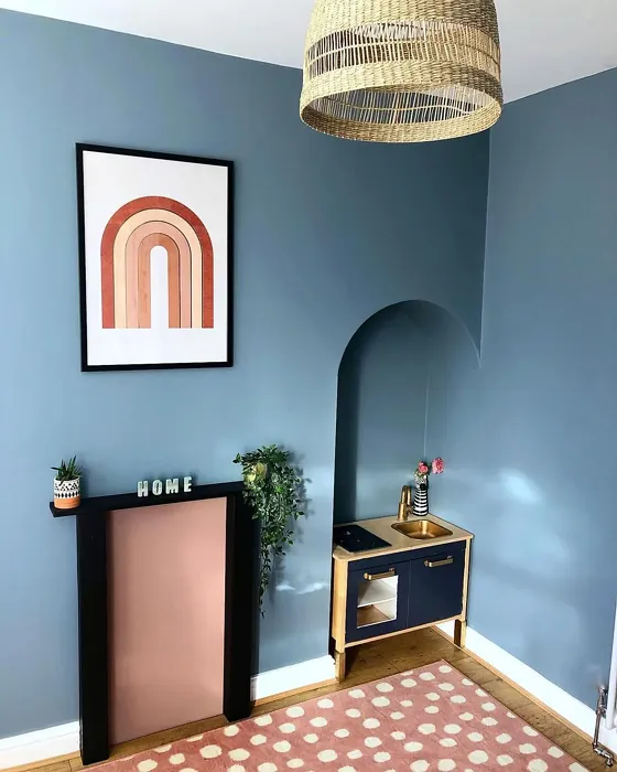 Dulux Denim Drift living room paint review