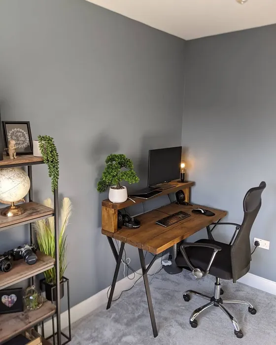 Dulux Denim Drift home office color