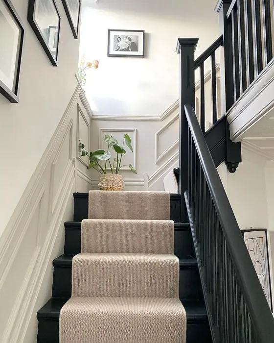 Farrow and Ball Purbeck Stone stairs color review