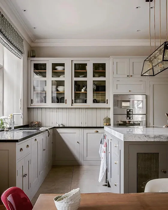 Farrow and Ball Purbeck Stone kitchen cabinets paint review
