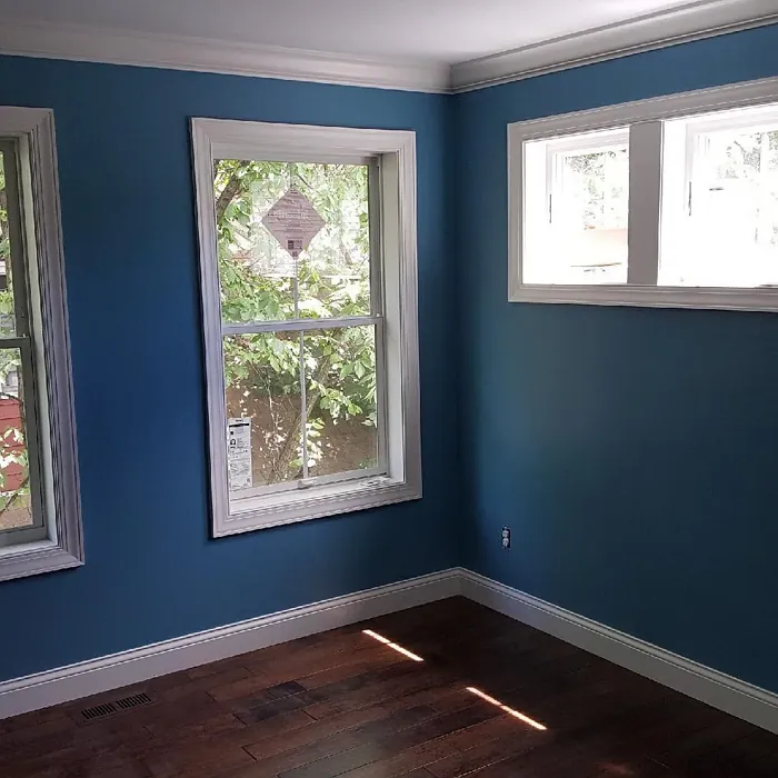 SW Manitou Blue wall paint review