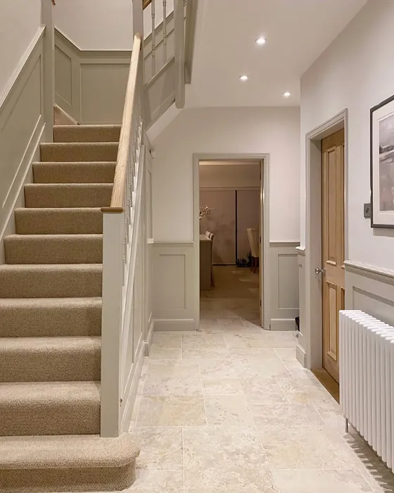 Little Greene Slaked Lime Deep hallway paint review