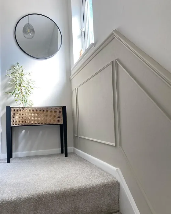 Slaked Lime Deep hallway color review