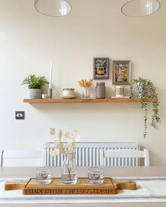 Farrow and Ball Wimborne White dining room color