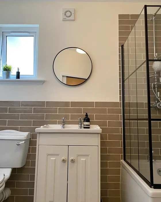 Farrow and Ball Wimborne White bathroom paint review