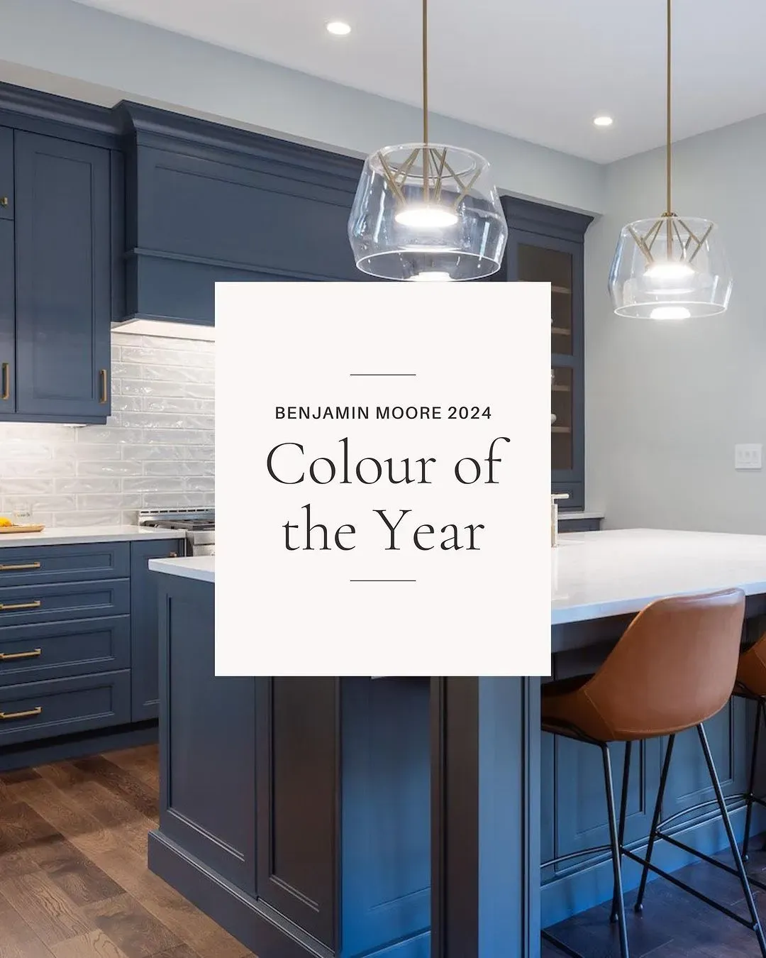 Benjamin Moore Blue Nova kitchen cabinets review