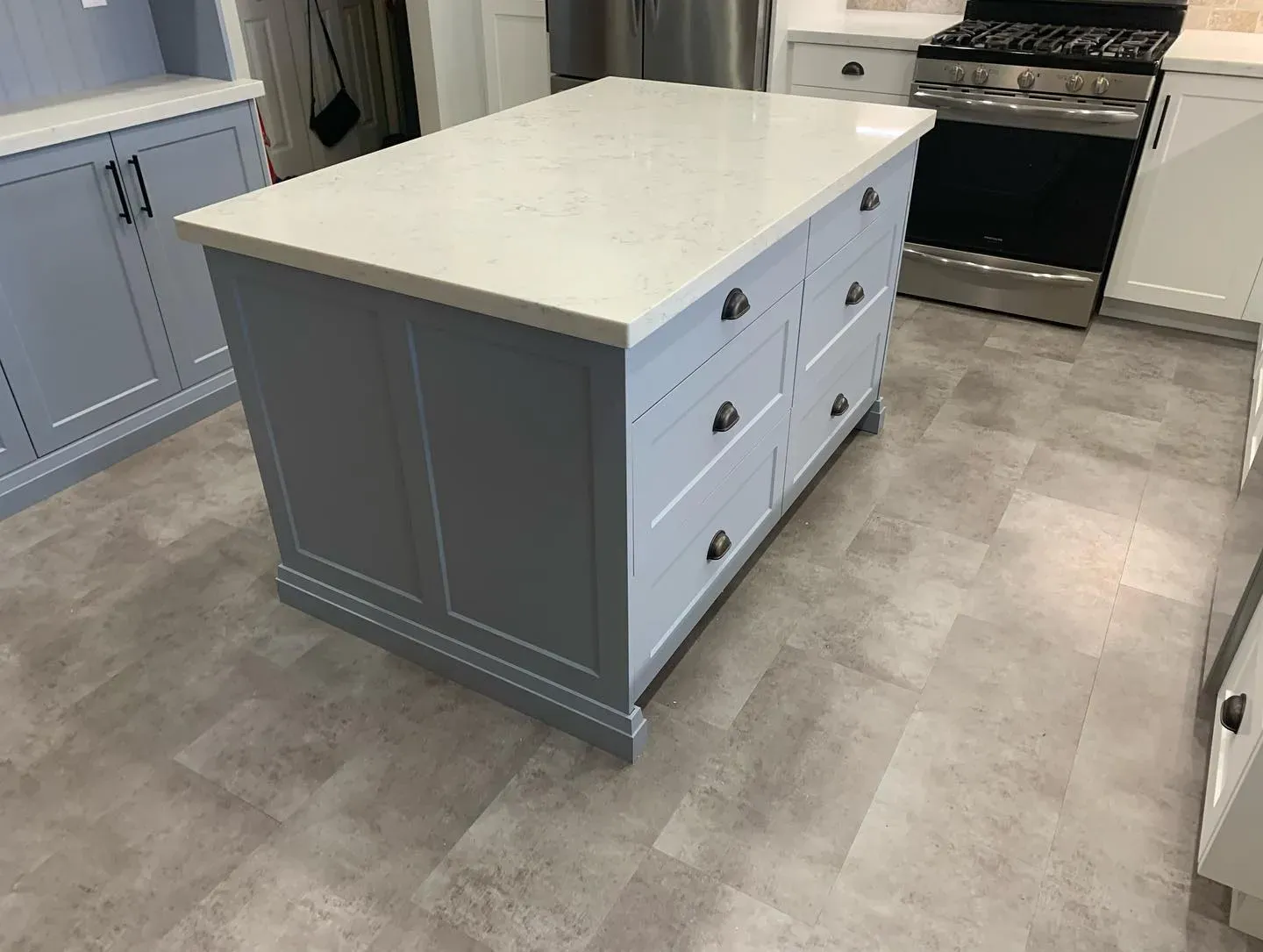 New Hope Gray kitchen cabinets color
