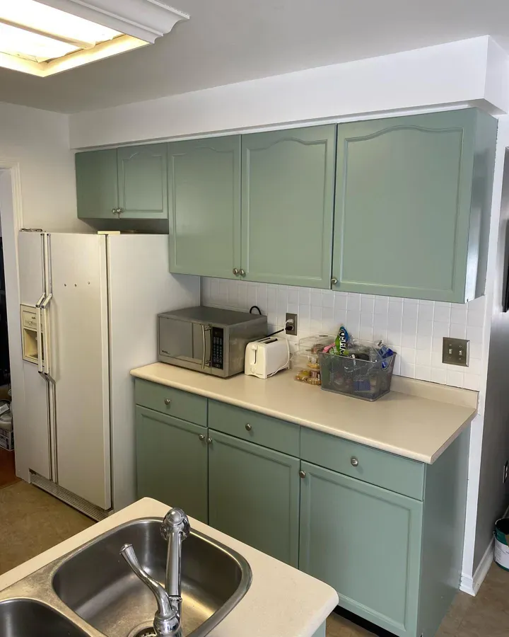 Stratton Blue Kitchen Cabinets