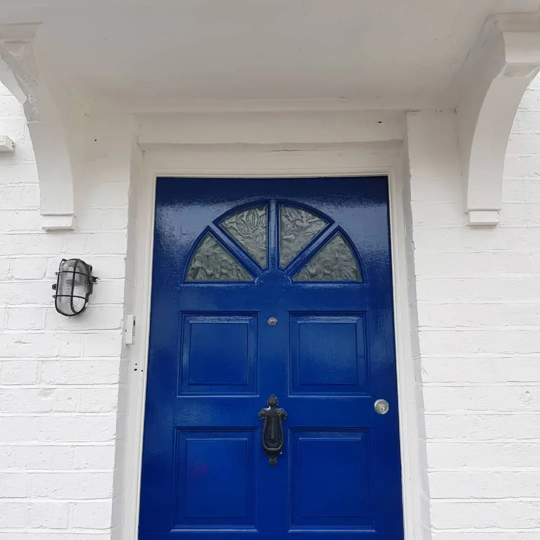 Dulux Oxford Blue (Heritage) front door color