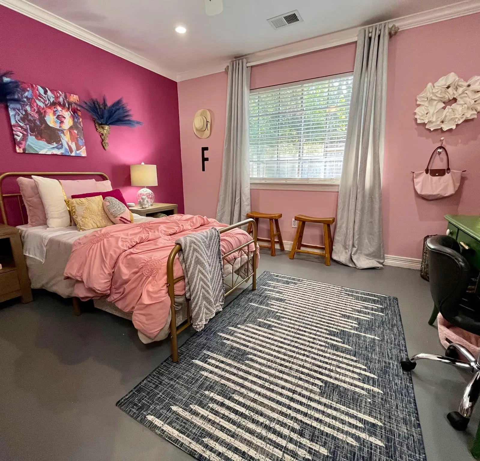 SW 6303 eclectic bedroom color