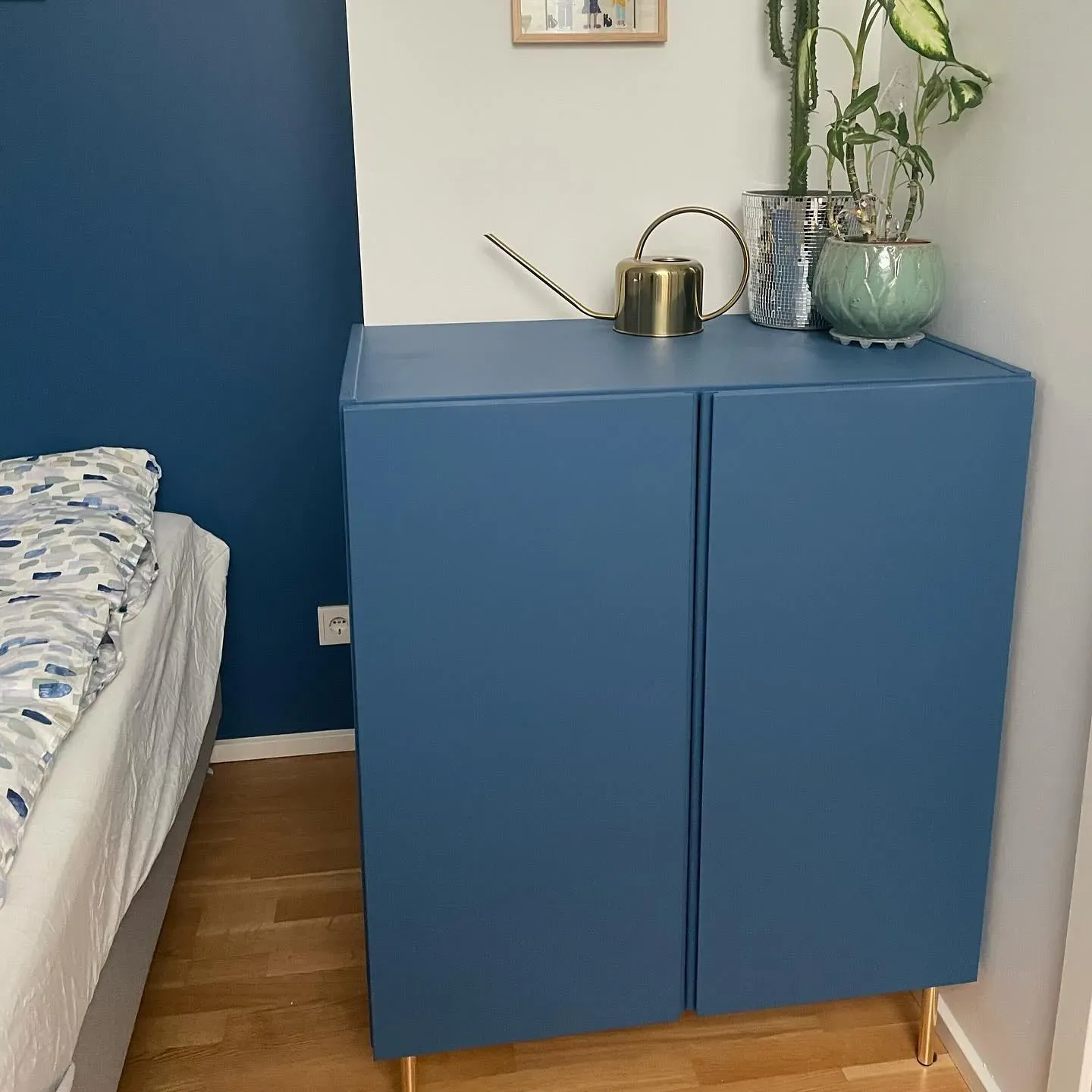 Jotun Statement Blue bedroom color review