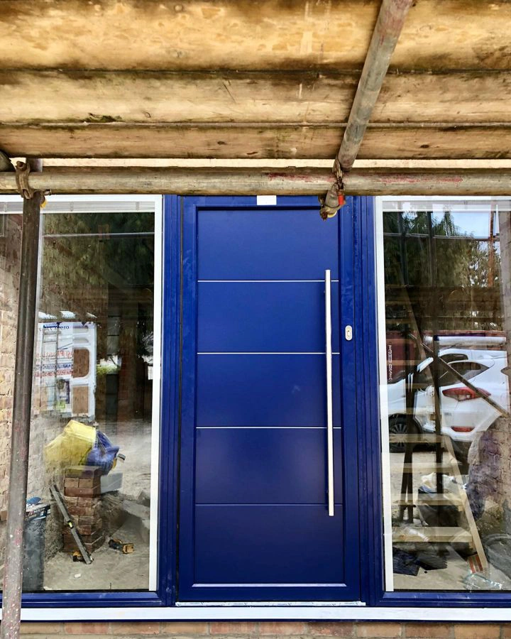 RAL Classic  Cobalt blue RAL 5013 door