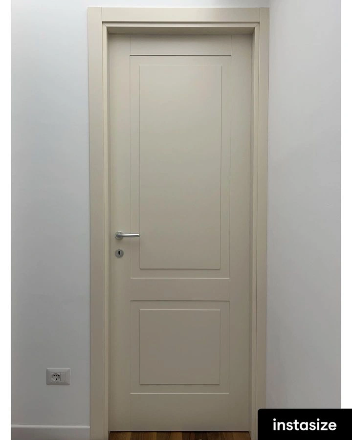 Cream RAL 9001 painted door