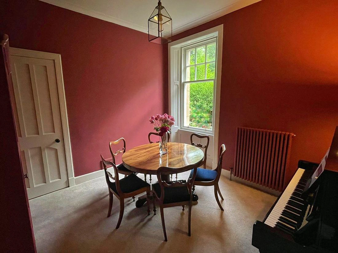 Farrow and Ball Eating Room Red 43 living room