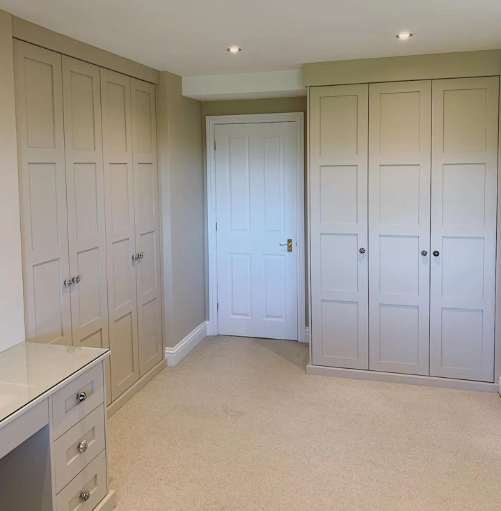 Farrow and Ball Oxford Stone 264 storage painted