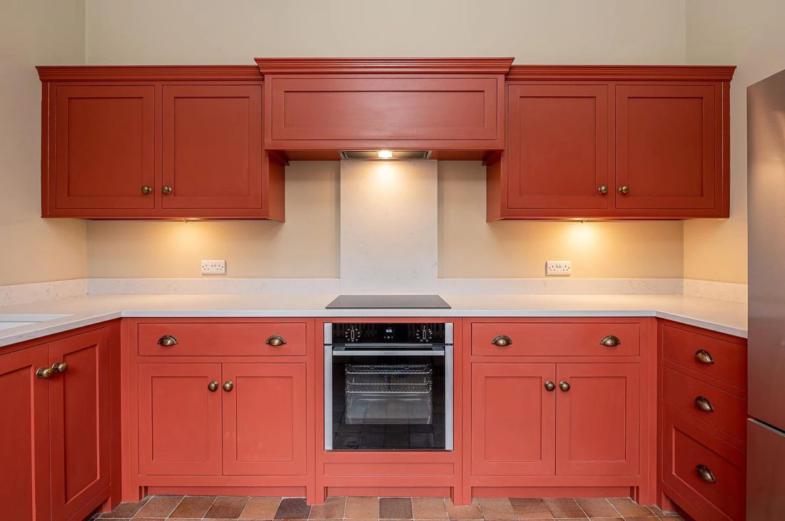 Farrow and Ball Picture Gallery Red 42 kitchen cabinets