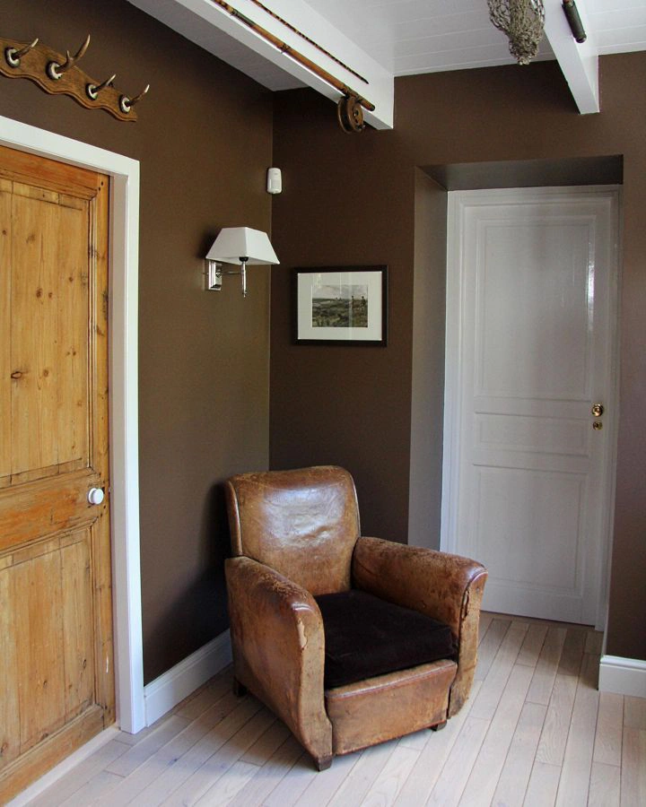 Farrow and Ball Tanner's Brown 255 wall