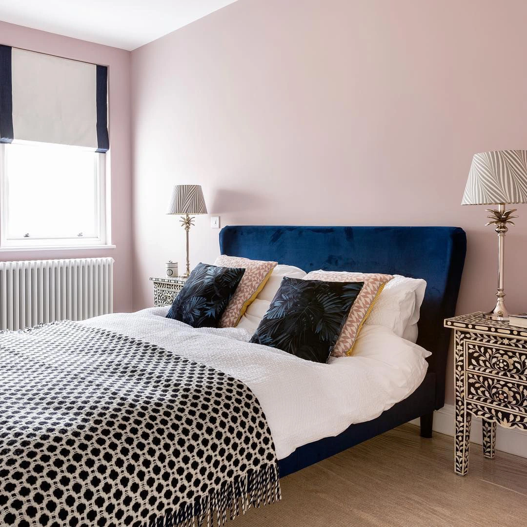 Little Greene Dorchester Pink 213 bedroom