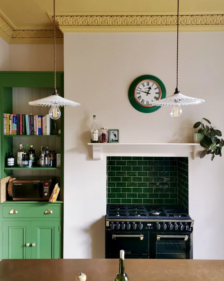 Little Greene Light Beauvais 323 kitchen