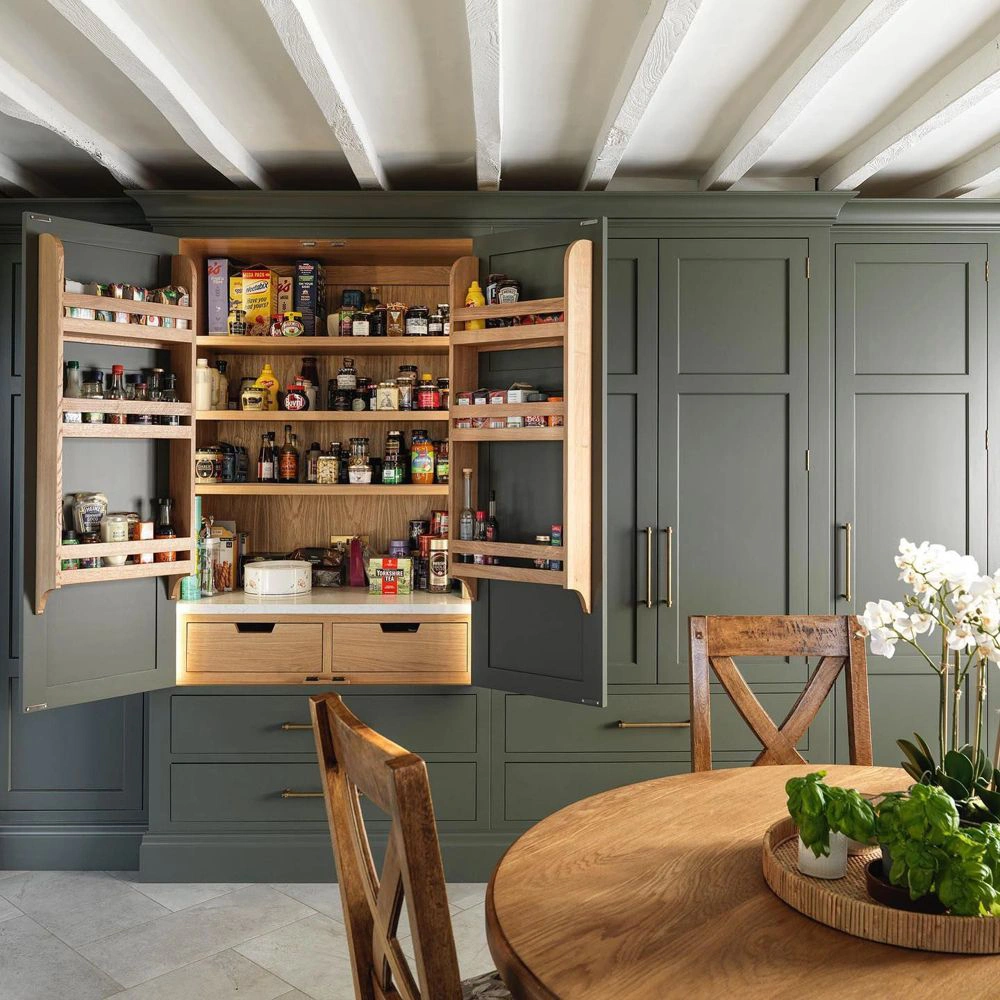 Little Greene Pompeian Ash 293 kitchen cabinets