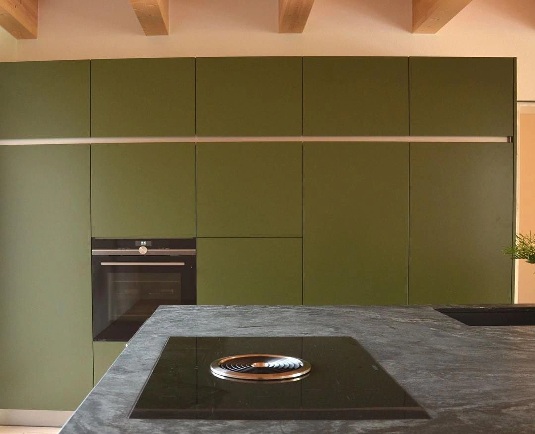 RAL Classic  Olive green RAL 6003 kitchen