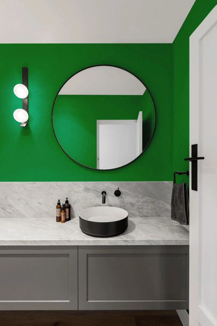 RAL Effect undefined RAL 220-M minimalist bathroom