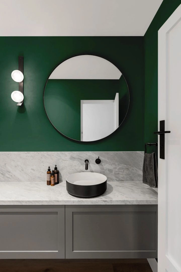 RAL Effect undefined RAL 750-5 minimalist bathroom