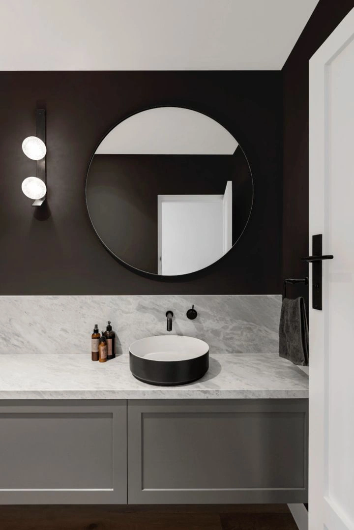 RAL Effect undefined RAL 870-5 minimalist bathroom
