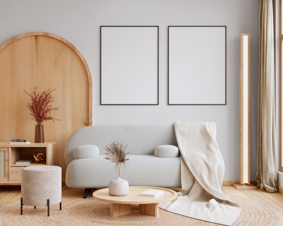 Living‑room mockup