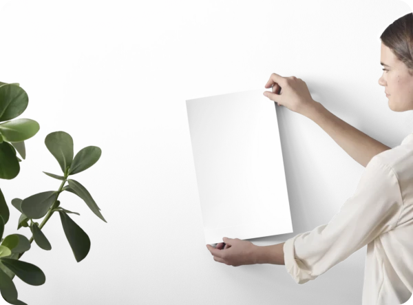 Samplize samples on the wall