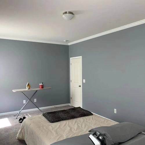 Photo of color Behr N530-4 Power Gray