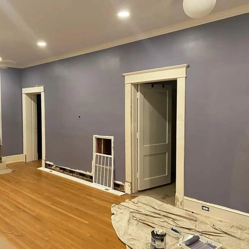 Photo of color Benjamin Moore CSP-455 Faded Violet