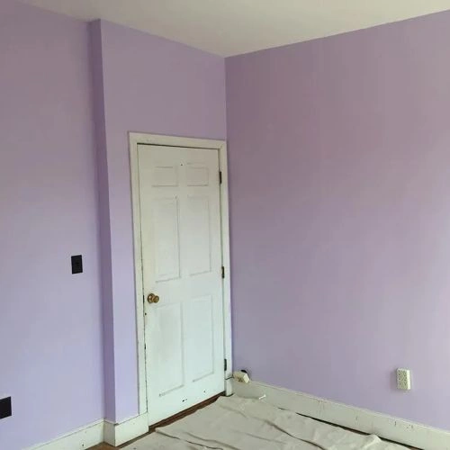 Photo of color Benjamin Moore 2071-60 Lily Lavender