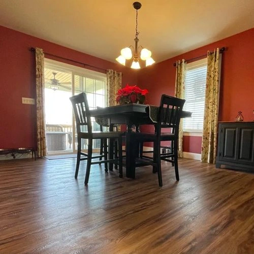 Photo of color Benjamin Moore 1288 Segovia Red