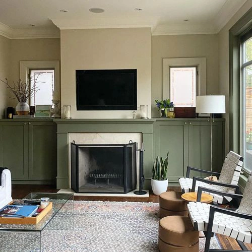 Photo of color Benjamin Moore HC-112 Tate Olive