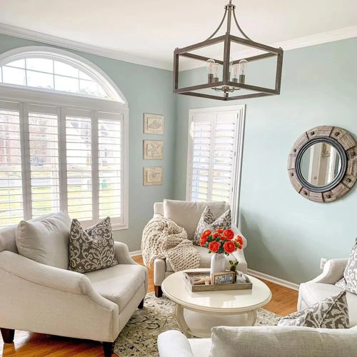 Photo of color Benjamin Moore HC-147 Woodlawn Blue