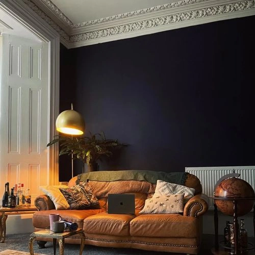 Photo of color Dulux 66BB 06/077 Black Opal