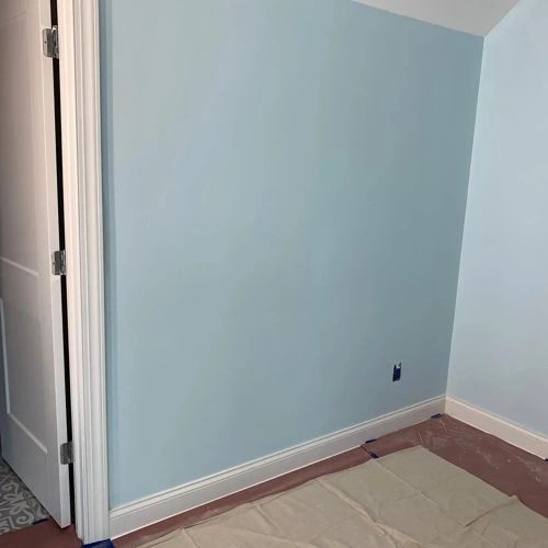 Photo of color Sherwin Williams SW 6784 Bravo Blue