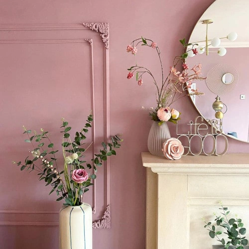 Photo of color Farrow and Ball 246 Cinder Rose