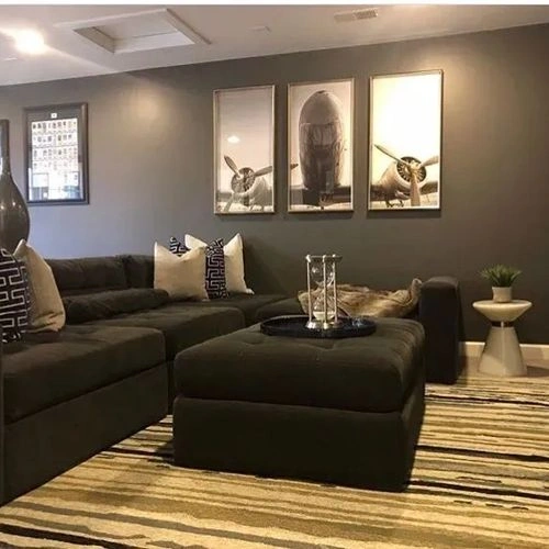 Photo of color Behr N520-6 Asphalt Gray Photo of color Behr N520-6 Asphalt Gray