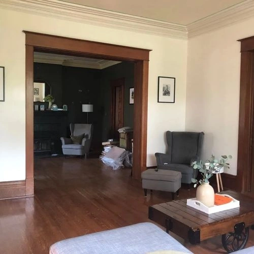 Photo of color Behr PPU7-11 Cotton Knit