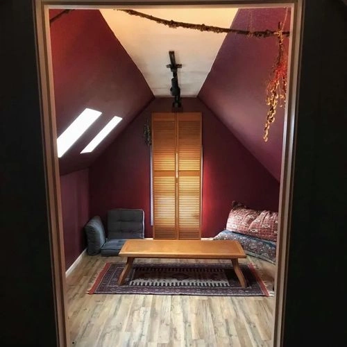 Photo of color Behr PPU1-14 Formal Maroon