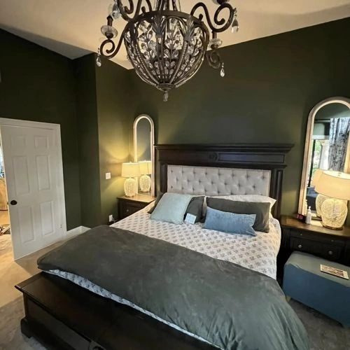 Photo of color Behr N350-7A Mountain Olive Photo of color Behr N350-7A Mountain Olive