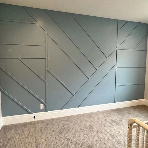 Photo of color Behr S470-3 Peaceful Blue