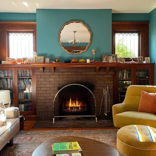 Photo of color Benjamin Moore CSP-680 Baltic Sea