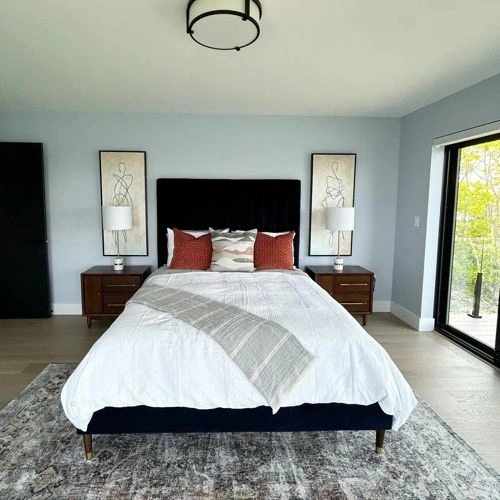 Photo of color Benjamin Moore 2128-60 Beacon Gray